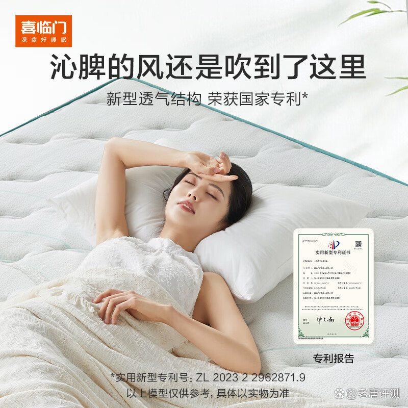 喜临门获得外观设计专利授权：“床垫（发财垫2）”