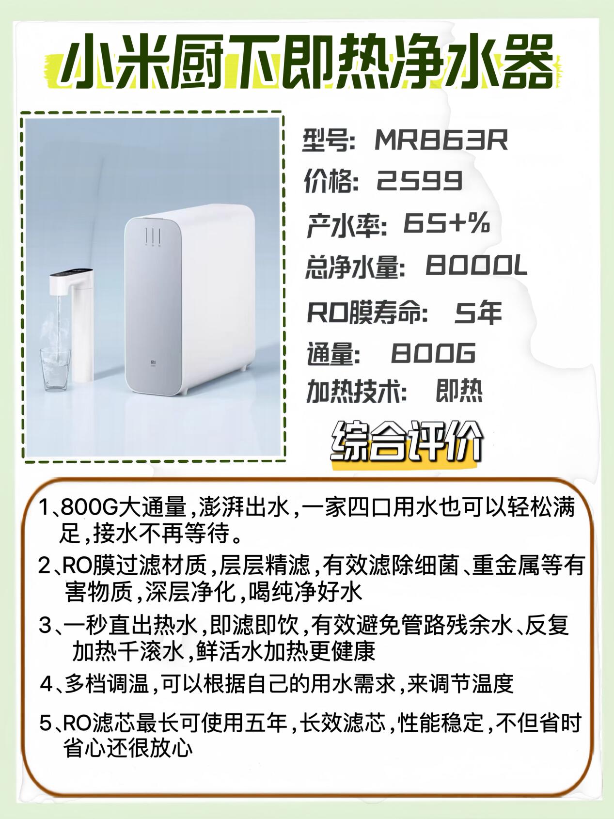 净水器技术升级需求增长