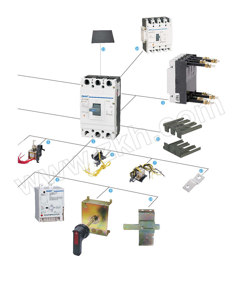 正泰电器获得实用新型专利授权：“塑壳断路器”
