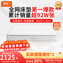 ST喜临门获得外观设计专利授权：“床垫（呼呼H100C）”