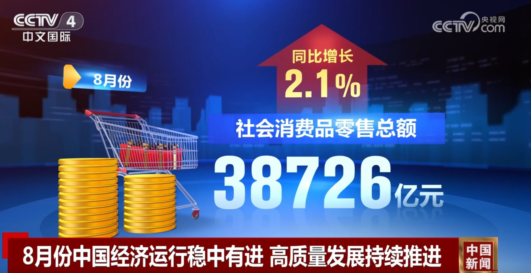 日本4月份零售额同比增长2.1%